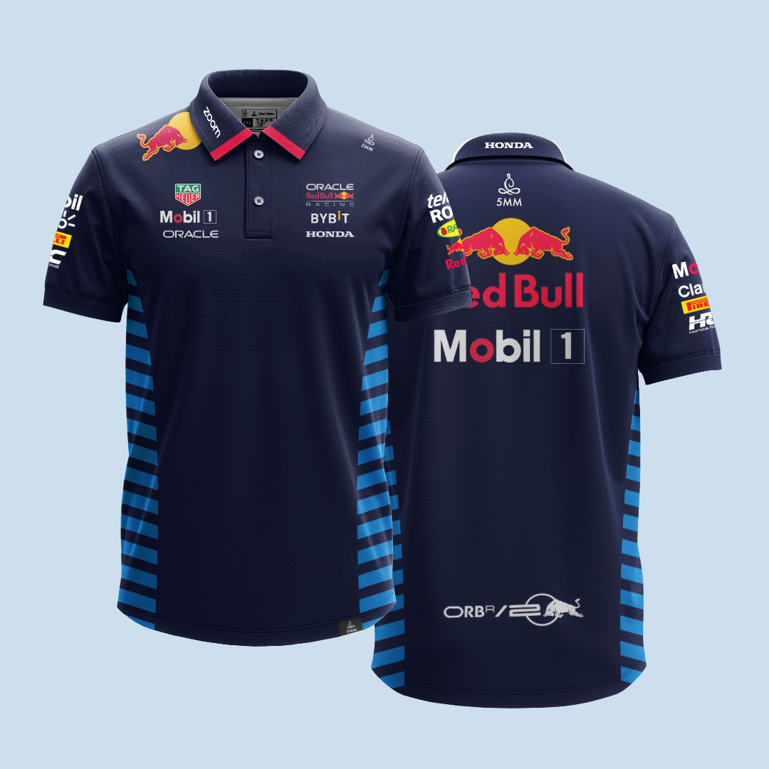 Oracle Red Bull Racing Team 2024 Polo T Shirt 5MadMonks